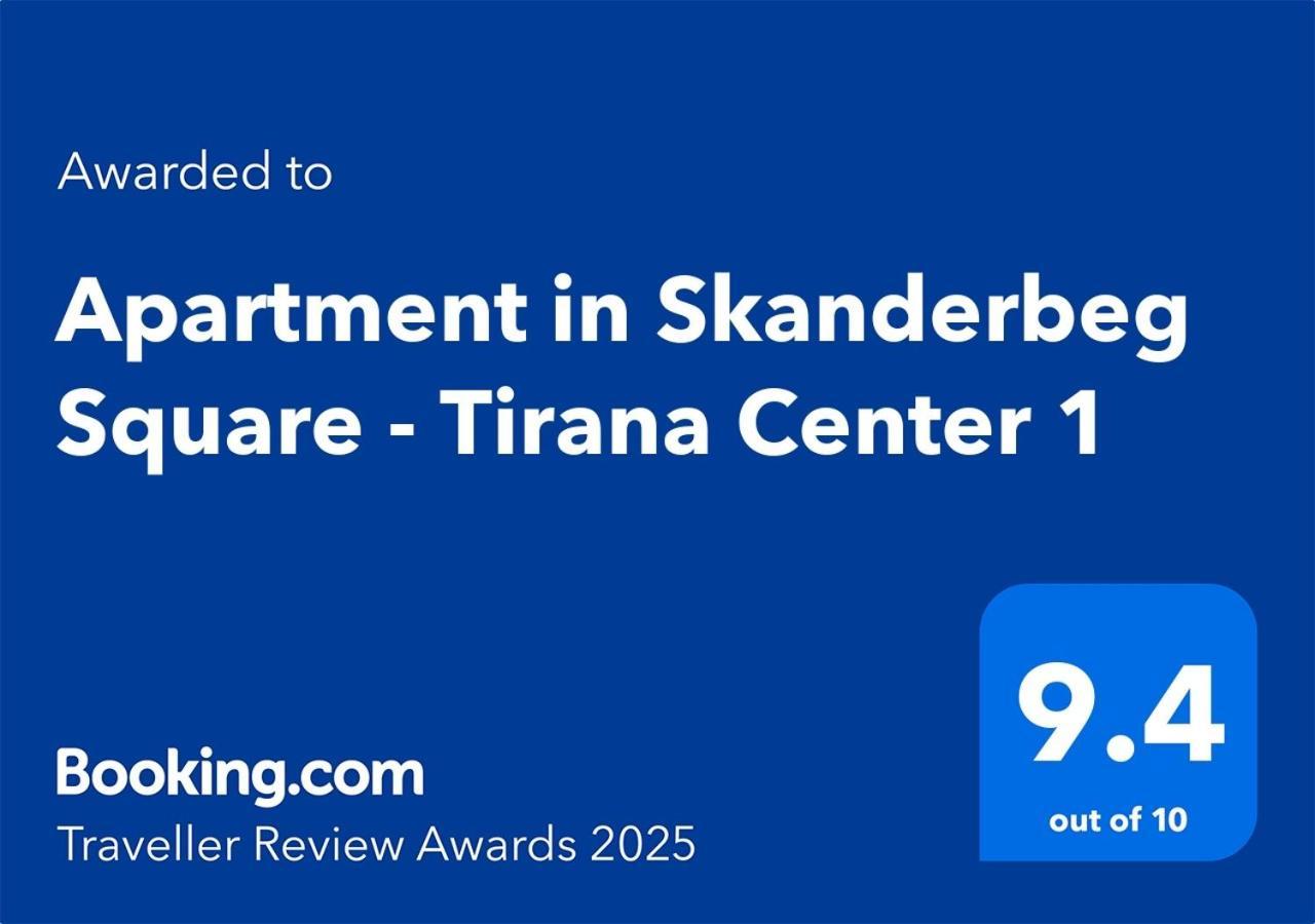 Apartment In Skanderbeg Square - Tirana Center 1 Buitenkant foto